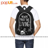Living Tombstone Skull Coffin Backpack Large Capacity