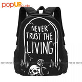 Living Tombstone Skull Coffin Backpack Large Capacity