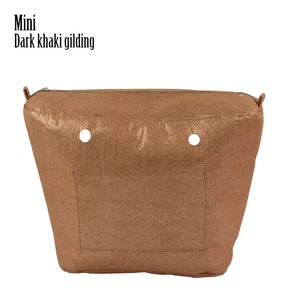 Gilding Waterproof Inner Insert For Classic Mini O Bag - Women Handbag Accessory