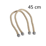 2 pcs Rope Hemp Bag Handles For Obag