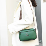 Small Shoulder Bags For Women Solid Wide Strap Crossbody Bag