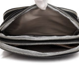 Cowhide Small Classic Female Shoulder Bag Wide Straps Crossbody Handbag