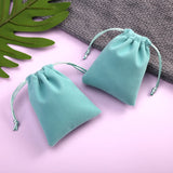 10Pcs 7x9cm Velvet Drawstring Pouch Jewelry Bag Gift Earrings Rings Christmas