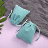 10Pcs 7x9cm Velvet Drawstring Pouch Jewelry Bag Gift Earrings Rings Christmas