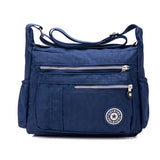 Floral Printing Shoulder Bag Rural Women Leisure Bag Cloth Lightweight Messenger