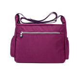 Floral Printing Shoulder Bag Rural Women Leisure Bag Cloth Lightweight Messenger