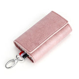 PU Leather Car Key Holders Keys Organizer Key Wallets Car Keychain 6 Colors