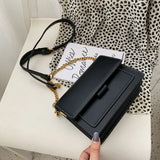 PU Women Cross-body Bag Famous Chain Shoulder Messenger Bag