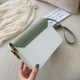 PU Women Cross-body Bag Famous Chain Shoulder Messenger Bag