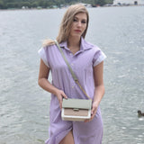 PU Women Cross-body Bag Famous Chain Shoulder Messenger Bag
