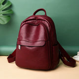 Vintage Women Backpacks High Female Back Pack Ladies Shoulder Bag
