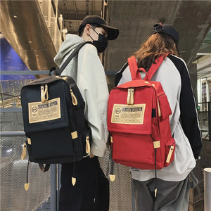 Oxford Backpack Waterproof School Bag Student Travel Computer