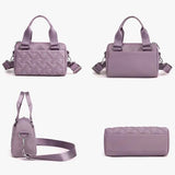 Solid Shoulder Bag Large Capacity Phone Wallet Crossbody Bag