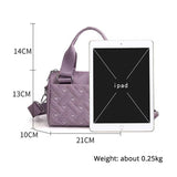 Solid Shoulder Bag Large Capacity Phone Wallet Crossbody Bag