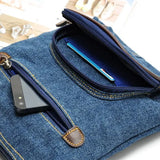 Fresh Denim Women's Canvas Handbags Messenger Crossbody Shoulder Bags