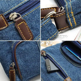 Fresh Denim Women's Canvas Handbags Messenger Crossbody Shoulder Bags