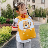 Kids Schoolbag Animal Prints Breathable Backpack