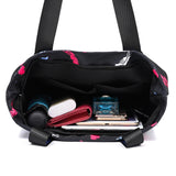 Floral Pattern Ladies Shoulder Bag Large Travel Handbag