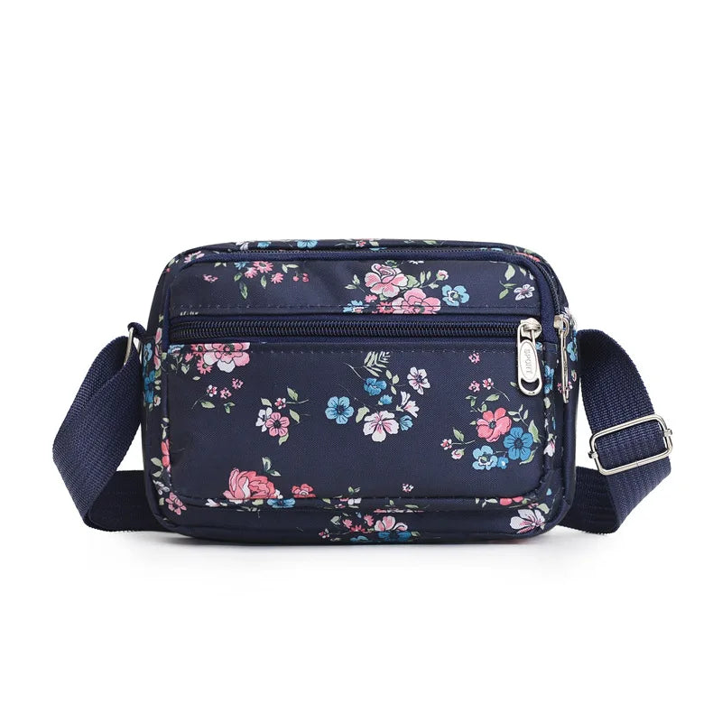 Nylon Fabric Women's Shoulder Bag for Middle-aged Mom