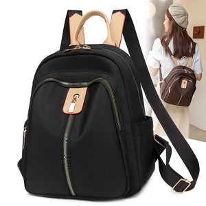 Waterproof Oxford Cloth Women Backpack School Bag High Capacity Bookbag