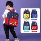 Kids Lightweight Backpack Cartoon Printing School Bag Boys