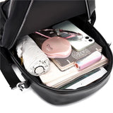 Women High capacity Backpacks Soft Leather Female Travel Bags