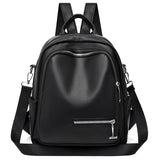 Women High capacity Backpacks Soft Leather Female Travel Bags