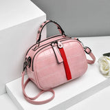 One-shoulder Leather Handbags Shoulder Bag Small Flap Crossbody Bags For Women