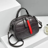 One-shoulder Leather Handbags Shoulder Bag Small Flap Crossbody Bags For Women
