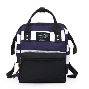 Girls Oxford School Backpack Women Backpack