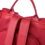 Nylon Women Backpack Female Travel Waterproof Leather Bag School Backpacks