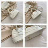 Quilted Crossbody Bag Chain Small Women's Tote Handbag