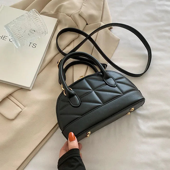 Quilted Crossbody Bag Chain Small Women's Tote Handbag