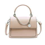 Small Pu Leather Shoulder Bag for Girls Green Yellow B069