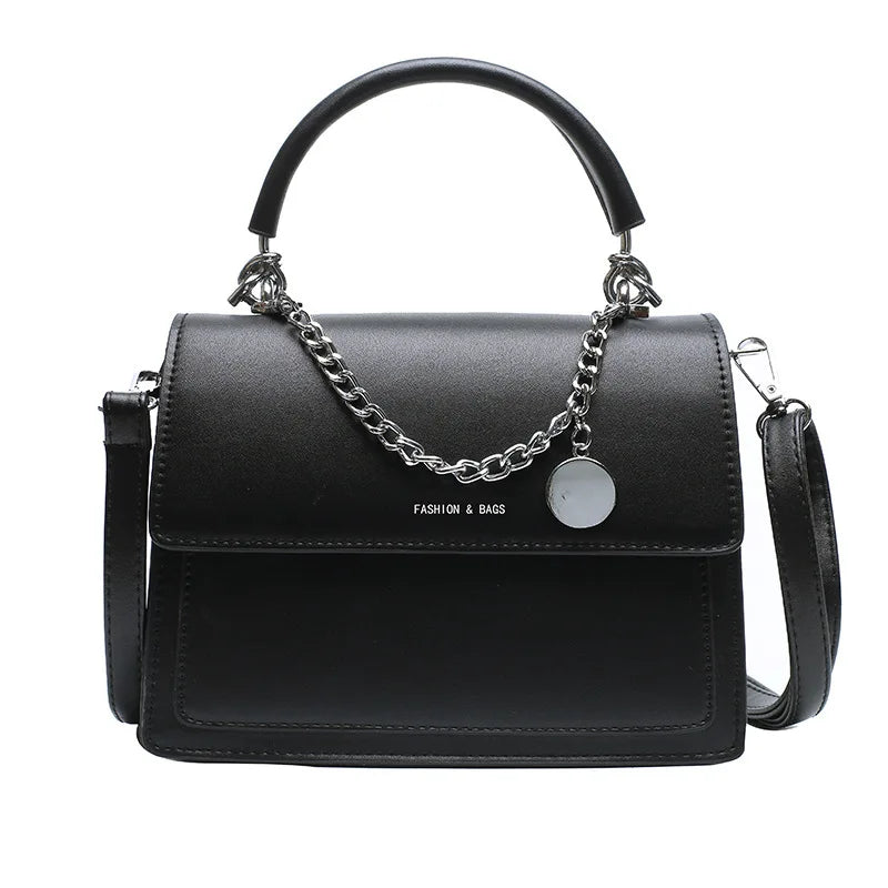 Small Pu Leather Shoulder Bag for Girls Green Yellow B069