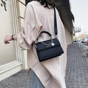 Small Pu Leather Shoulder Bag for Girls Green Yellow B069