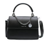 Small Pu Leather Shoulder Bag for Girls Green Yellow B069