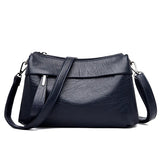 Leather Shoulder Bag Small Messenger Crossbody Bolsa Feminina