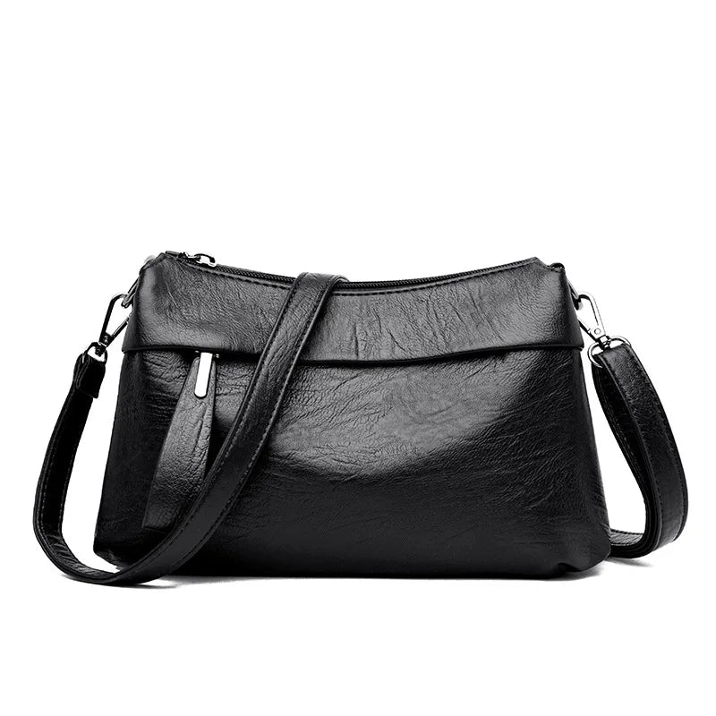 Leather Shoulder Bag Small Messenger Crossbody Bolsa Feminina