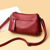 Leather Shoulder Bag Small Messenger Crossbody Bolsa Feminina
