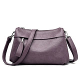 Leather Shoulder Bag Small Messenger Crossbody Bolsa Feminina