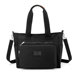 Women's Nylon Tote Bag Large Capacity Waterproof Travel Handbag