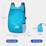 20L Foldable Lightweight Outdoor Backpack Camping Hiking Travel Bags