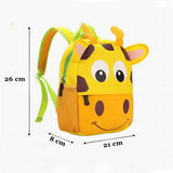 3D Animal Children Backpacks Girl Boys Neoprene School Bags