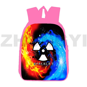 3D Camo Army S.T.A.L.K.E.R. 2 Backpack Teen Anime Harajuku Bookbag Canvas Bag