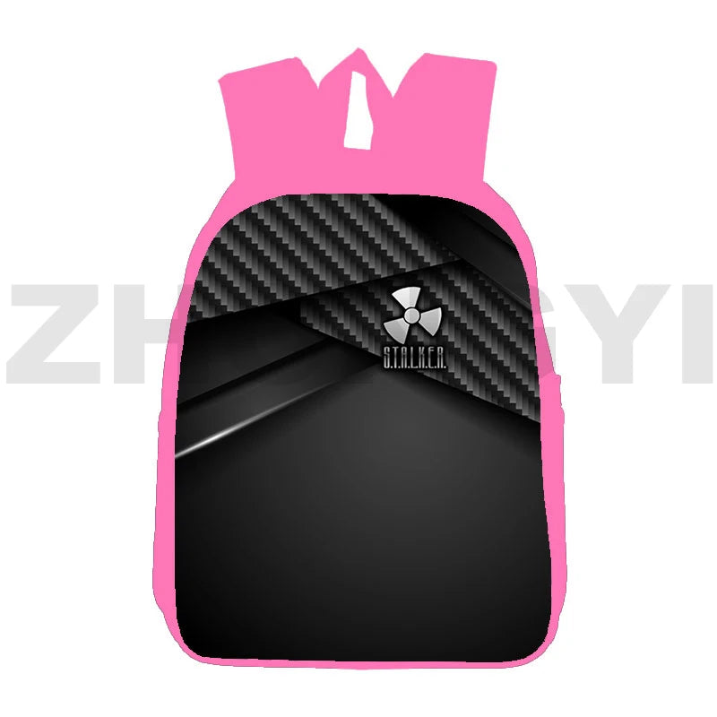 3D Camo Army S.T.A.L.K.E.R. 2 Backpack Teen Anime Harajuku Bookbag Canvas Bag