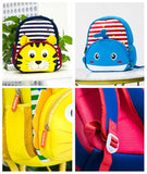3D Cartoon Animal Bag Kid Toddler School Bags Backpack Kindergarten