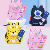 3D Kids School Bags Cartoon Aerospace Book Bag Waterprof Backpack