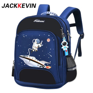 3D Kids Backpack Anti-lost Astronaut Waterproof Boys Backpack