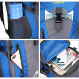 40L Large-capacity Mountaineering Backpack Outdoor Sports School Travel Bag